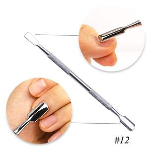 Stainless Steel Cuticle Pusher <b>Nail</b> Art Accessory <b>Nail</b> Cuticle Pusher Manufacturers Supplier Factory Direct Wholesale Low Price - Product Image 2