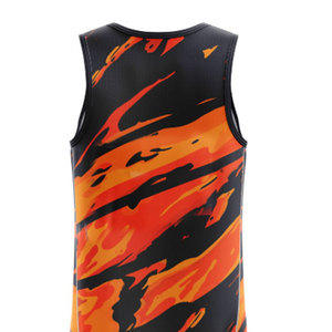 Uniformes de Atletismo Sublimados al por Mayor, Conjunto Deportivo de Poliéster, Traje de Entrenamiento para Correr, Logotipo Personalizado - Product Image 6