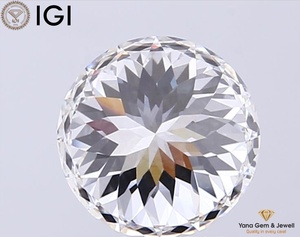 Diamant de laboratoire CVD de 3,00 carats avec certificat IGI, forme portugaise, clarté VVS2, couleur E, pour pendentif chef-d'œuvre exclusif - Product Image 4