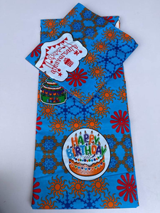 Tissu en coton ciré imprimé sur mesure, qualité supérieure, fabricant OEM ODM pour vêtements africains, tenues de cérémonie, décoration intérieure - Product Image 5