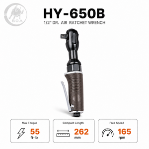 ประแจลม HY-650B ขนาด 1/2 นิ้ว หัวขับแบบสองขา 3 ระดับ สำหรับงานซ่อมบำรุงเครื่องยนต์ - Product Image 1