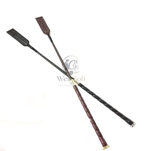 Látigos de Polo Ecuestres de Acero Inoxidable y Cuero PU de Alta Calidad, Personalizables, Ligeros, en Oferta - Product Image 3