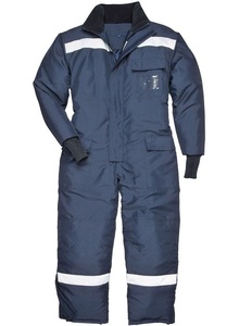 Combinaison de sécurité hivernale, vêtements de travail thermiques isolés, protection contre le froid, vêtements de travail industriels, construction, polyester - Product Image 3