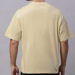 เสื้อยืดคอกลมทรงโอเวอร์ไซส์ ตัดเย็บแบบ Boxy Fit ไหล่ตก ตัดสั้น สไตล์สตรีทแวร์ รับทำโลโก้ตามสั่ง ขายส่ง - Product Image 6