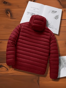 Blouson matelassé unisexe coupe décontractée, léger et chaud, avec fermeture éclair intégrale, idéal pour le quotidien, les voyages et la marche - Product Image 2