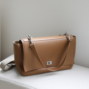 Bolsos de Mano de Cuero Genuino Casuales de Lujo para Mujer, con Dos Asas y Diseño de Caramelo, al por Mayor - Product Image 5