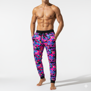 Pantalones deportivos cómodos para hombre, diseñados para el rendimiento atlético con tela suave y elástica, marca privada OEM. - Product Image 3