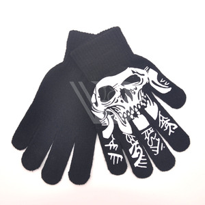 Acrylic Handmade Knitted for Screen <b>Gloves</b> Conductive Yarn Customized Color Winter BSCI Certified Adults Female Sports Cycling - Product Image 4