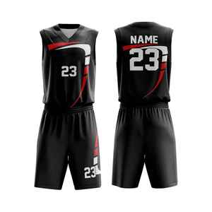 Uniforme de Baloncesto de Diseño Único y Alta Calidad, 100% Poliéster para Hombre, Secado Rápido, Transpirable, Ropa Deportiva al por Mayor - Product Image 3