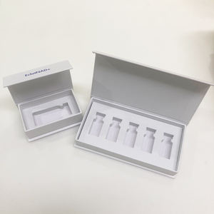 Boîte cosmétique en carton rigide avec logo personnalisé, emballage de peptides haut de gamme, poudre lyophilisée 30mg 50mg 60mg, revêtement UV, gaufrage - Product Image 3