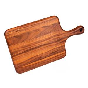 Planche à découper en bois d'acacia écologique de qualité supérieure, robuste, de qualité restaurant, pour fruits, légumes et aliments - Product Image 6