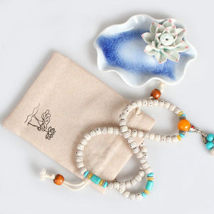 Biodegradable Natural Jute Grocery Market Tote with Cotton Handles for Eco Friendly Shopping - Product Image 4