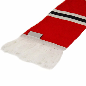 Unisex High Quality Custom Logo <b>Knitted</b> Scarf New Fashion Sports Soccer Club Football <b>Pattern</b> - Product Image 6