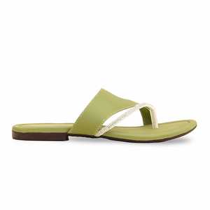PISTAGREEN Sandales à talons décontractées pour femmes CL2037 Chappal - Product Image 4