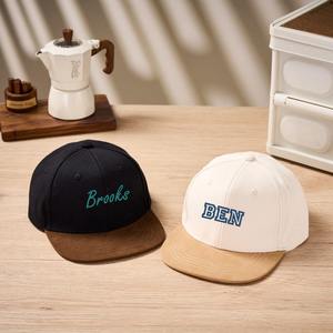 Gorras de Béisbol Personalizadas con Tu Propio Logotipo, Gorra de 6 Paneles Estilo Dad Hat, Material de Algodón Sin Estructura, Visera Ligeramente Curvada, Gorra de Béisbol de Dos Tonos - Product Image 3