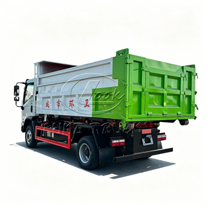 Precio de fábrica Da Yun 4*2 10T Camión de basura con gancho elevador y brazo hidráulico para residuos - Product Image 2