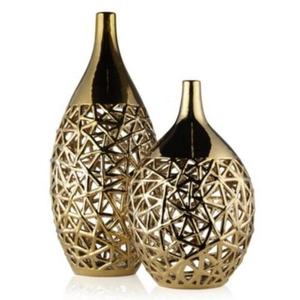 Vase à fleurs en métal martelé, design moderne, élégant, fait main, taille et forme personnalisées, pour la décoration de la maison, du bureau ou de la table. - Product Image 3