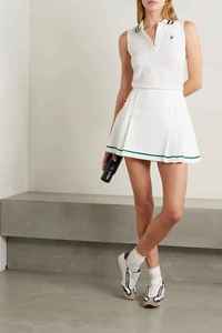 Luxury Athletic Power Softtouch Ultralight Ventilated Sleek Dynamic Energyboost <b>Skirt</b> Top Women Tennis Uniform - Product Image 6