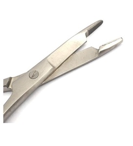 Pinza quirúrgica Mathieu Olsen Hegar de acero inoxidable con mango dorado - Product Image 2