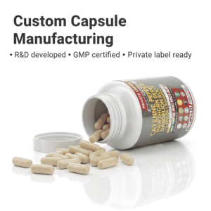 OEM/ODM Hawthorn Berry Extract Capsules with Cayenne Pepper Health <b>Supplement</b> Capsules with Dandelion & Botanical Extract Blend - Product Image 3