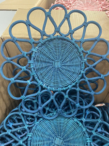 Eco-Friendly <b>Round</b> Rattan Placemats <b>Table</b> Chargers for Weddings and Parties Durable Bamboo Woven <b>Mats</b> Natural Fiber Decor - Product Image 3