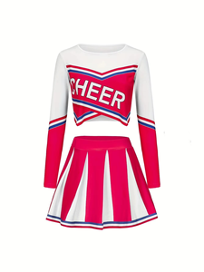 Tenues de cheerleading pour filles Dynamic Fit avec logo personnalisé pour les compétitions scolaires, les événements et les activités d'équipe - Product Image 3