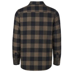 Camisa de Franela a Cuadros para Hombre, Manga Larga, Tela Suave, Estilo Casual Clásico, para el Trabajo, Fines de Semana, Viajes y Uso Diario - Product Image 1