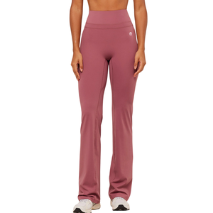 High Waisted Custom Flare Yoga Pant Women Bootcut Gym Leggings Wide Leg Workout Tights Soft <b>Tummy</b> <b>Control</b> Pants Sportswear - Product Image 1