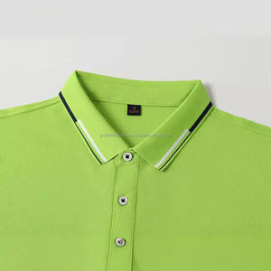 เสื้อโปโลแขนสั้นพิมพ์ลายสำหรับเล่นกอล์ฟ240กรัมสำหรับผู้หญิงและผู้ชายปักโลโก้ออกแบบได้ตามต้องการ - Product Image 3