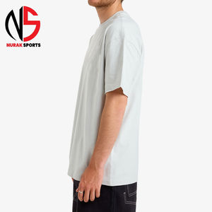 เสื้อยืดคอตตอนแท้ 100% แขนยาวทรงโอเวอร์ไซส์สำหรับผู้ชาย ระบายอากาศได้ดี แห้งเร็ว สไตล์ลำลอง คอกลม ดีไซน์ลายสก็อตคุณภาพสูง - Product Image 2