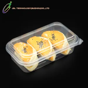 Rectangular Pastry Clear Acetate Transparent Donuts Pastry Baking Packaging Box Food Packaging Cake Dessert Box