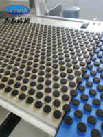 Machine automatique rotative pour le moulage de biscuits, machine à biscuits mous, petite machine automatique en acier inoxydable pour la fabrication de biscuits