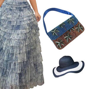 Ethnic Style Beads Embroidered <b>Shoulder</b> Bag for Festival Wedding and Cultural Use - Product Image 5
