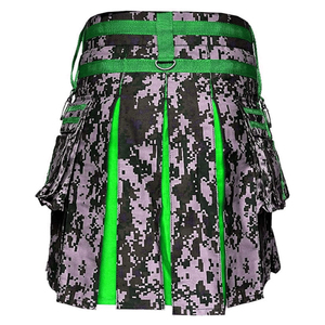 Faldas Escocesas Tartán de Alta Calidad al por Mayor, Cómodas, Unisex, para Hombre y Mujer, Cintura Ajustable, Plisadas, Personalizadas - Product Image 4