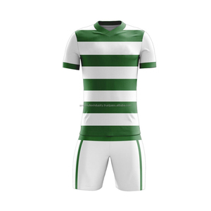 Uniforme de fútbol de poliéster personalizable ajustado de secado rápido para adultos con diseño de sublimación al por mayor - Product Image 4