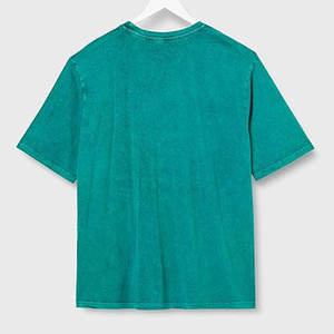 Camiseta de Manga Corta para Hombre, Estilo Nuevo, Lavado Ácido Personalizado, 100% Algodón, Ecológica, Transpirable, Fabricante de Pakistán, Precio Económico - Product Image 2