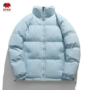 เสื้อแจ็คเก็ตพัฟเฟอร์คุณภาพสูงแบบกำหนดเองสำหรับผู้ชาย ผู้ใหญ่ และเด็ก  โลโก้แบบกำหนดเอง ดีไซน์ ODM ลายเรียบ - Product Image 1