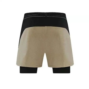 Outdoor Double <b>Layer</b> Professional Running Shorts 100% Polyester Waterproof Quick Dry Elastic Waist OEM Wholesale Export Quality - Product Image 5
