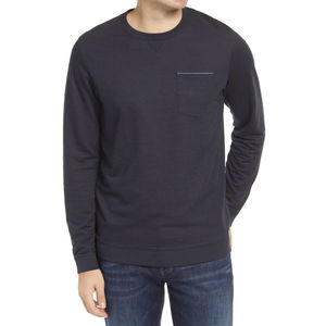 T-shirts pour hommes en coton 100% à manches longues, col rond, décontractés, écologiques, à séchage rapide, confortables et respirants, vente en gros - Product Image 1