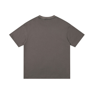 Men's Solid Color Short Sleeve O-Neck Knitted T-Shirt Regular Fit Casual Style - Product Image 1