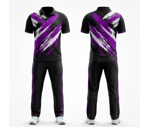 OEM Custom <b>Cricket</b> Uniform Sublimation Printing | Men Women Youth <b>Cricket</b> Wears Polo Shirt and Trouser <b>Full</b> Team Outfit - Product Image 6