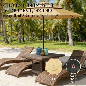 Base Circolare per Ombrelloni da Esterno, Supporto Indipendente per Ombrelloni da Patio - Product Image 4