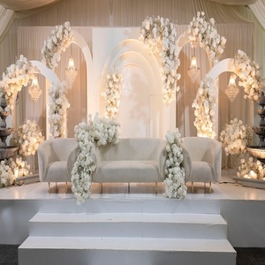 Asian Theme <b>Wedding</b> Stage Setup Shobha Jain Impex Western <b>Wedding</b> Gate <b>Frame</b> Wooden Stage Setup Made in Delhi India - Product Image 5