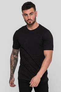 Nouveau T-shirt décontracté pour homme, entraînement en salle de sport et course à pied, manches courtes, pour la musculation - Product Image 3