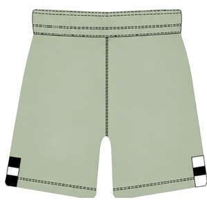 Conjunto de Pantalones Cortos y Camiseta de Rugby Verde Salvia Claro y Negro, Manga Corta, Cuello Redondo, Uniforme de Equipo a Rayas, Personalizado, Transpirable, para Entrenamiento - Product Image 6