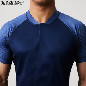 Ropa Deportiva de Entrenamiento Sublimada en Dos Tonos, Tejido Transpirable, Absorbente de Humedad y Elástico, Nueva Llegada, Ropa Deportiva Cómoda, Jersey de Rugby - Product Image 4