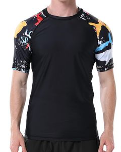 Men's <b>Swim</b> <b>Shirts</b> Sun Protection Knitted 3D Pattern Quick Dry 100% Polyester Customizable Fishing <b>T</b>-<b>Shirt</b> - Product Image 2