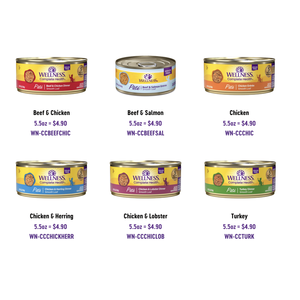 Wellness Complete Health Wet Food (Gravies/<b>Pate</b>/Morsels & Sliced/Minced) for <b>Cats</b> WN-CCGRAVTUNA - Product Image 6