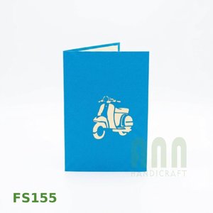 Tarjetas de Felicitación Pop-up 3D Personalizadas de Papel Hechas a Mano ANN - Troquelado de 4 Colores, Impresas con Barnizado Mate, Vietnam, Acción de Gracias - Product Image 4