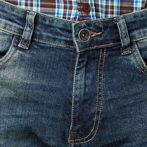Jeans de Mezclilla para Hombre, Corte Recto, Cintura Media, Desgastados y Rotos, Transpirables, de Algodón, Estilo Casual, para Otoño - Product Image 5